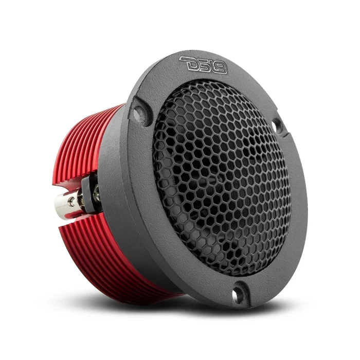 DS18 Speakers 3" Die Cast Compression Neodymium Super Bullet Tweeter 120 Watts 1" Titanium 4-Ohm Vc