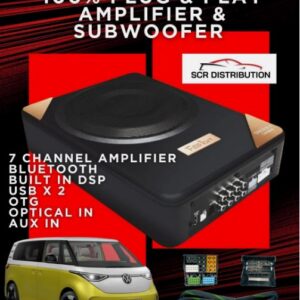 vw id buzz amplifier and subwoofer