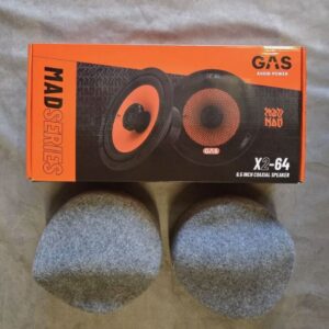 vw transporter rear speaker pods with gas audio speakers