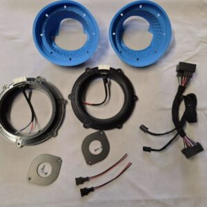 vw caddy mk3 speaker upgrade kit with tweeter loom