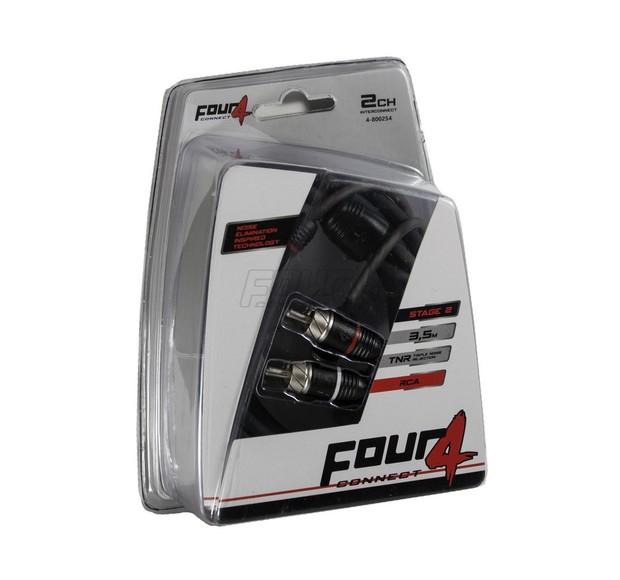 four connect 4 800254 stage2 rca cable 3.5m four connect 4 800254 stage2 rca cable 3.5m