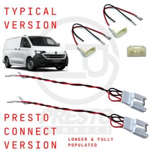 vw t7 speaker connectors