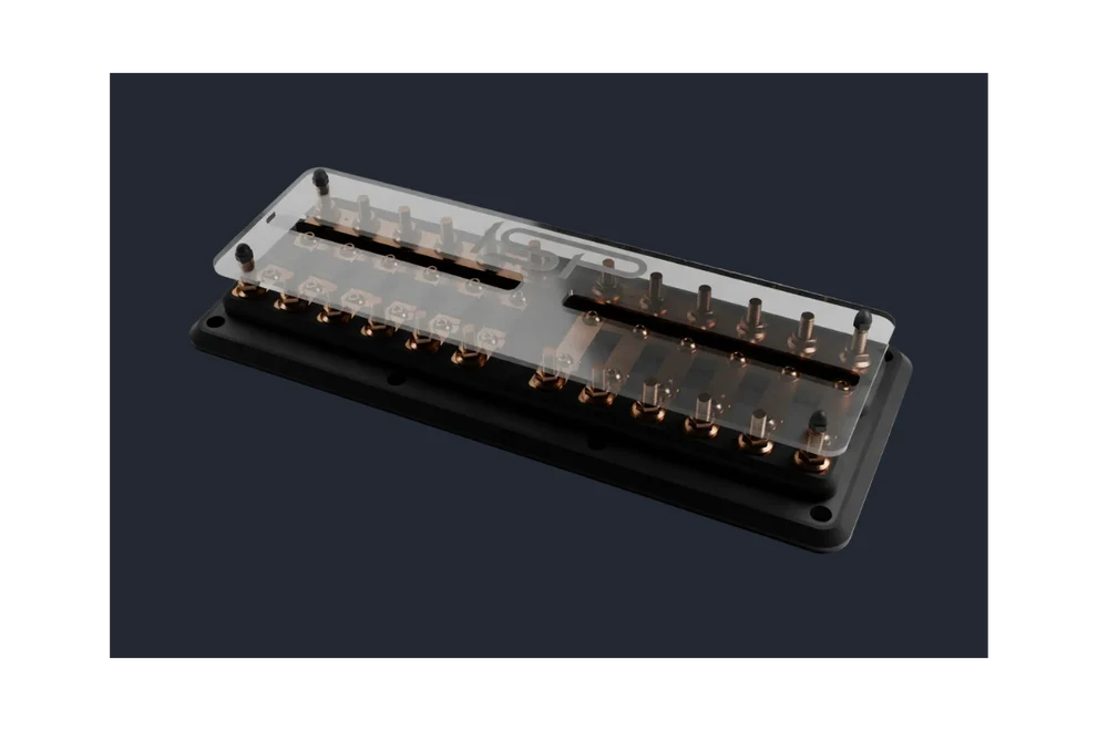 TwinCore FBD12x Hybrid Fuse Box 6+12